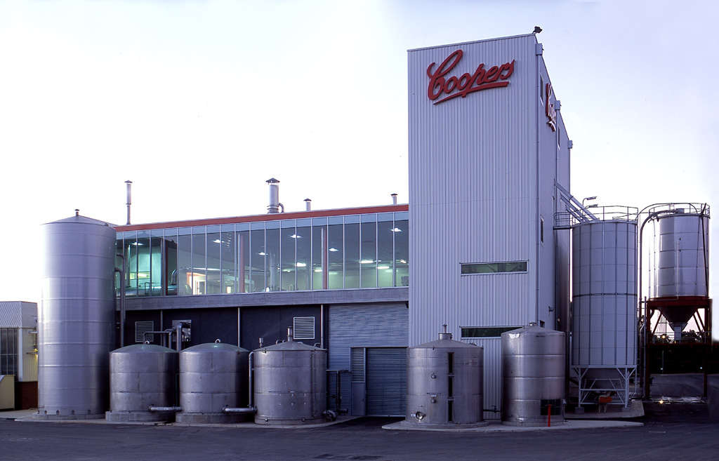 Coopers brewery is an industrial client of KD building consultants in Adelaide